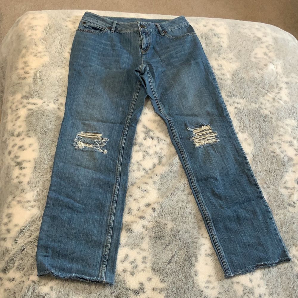 J Jill, Relaxed Fit, Boyfriend Jeans size Petite Size 2